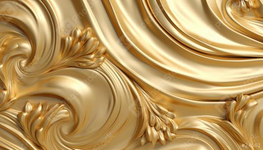 Golden swirls and floral details with a glossy finish  : Stock Photo or Stock Video Download rcfotostock photos, images and assets rcfotostock | RC Photo Stock.: