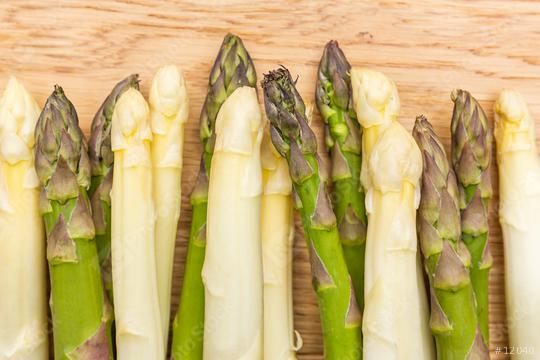 green and white Asparagus spears   : Stock Photo or Stock Video Download rcfotostock photos, images and assets rcfotostock | RC Photo Stock.: