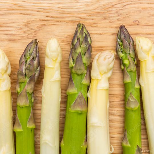 green and white Asparagus spears  : Stock Photo or Stock Video Download rcfotostock photos, images and assets rcfotostock | RC Photo Stock.: