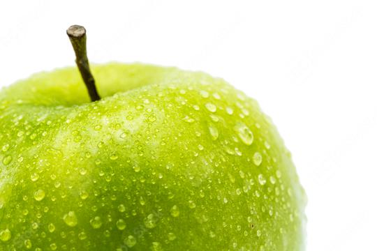 green apple with water drops  : Stock Photo or Stock Video Download rcfotostock photos, images and assets rcfotostock | RC Photo Stock.: