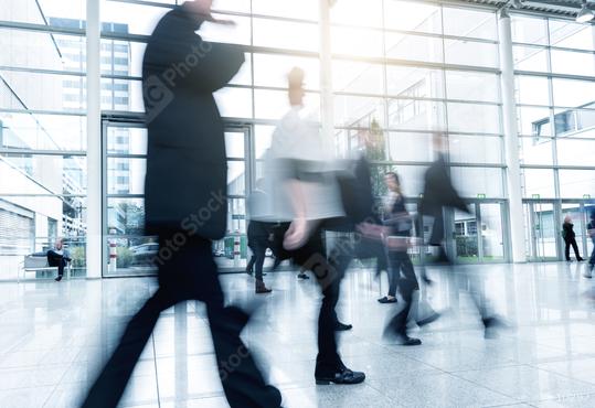 Group of Business People Walking at a Exhibition  : Stock Photo or Stock Video Download rcfotostock photos, images and assets rcfotostock | RC Photo Stock.: