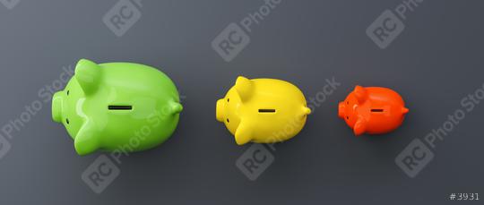 Growth chart of piggy bank on the table, luxery concept image  : Stock Photo or Stock Video Download rcfotostock photos, images and assets rcfotostock | RC Photo Stock.: