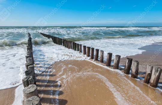 groynes on the beach at the north sea in Domburg, Zeeland, Holland  : Stock Photo or Stock Video Download rcfotostock photos, images and assets rcfotostock | RC Photo Stock.: