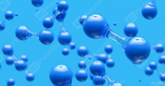 H2 hydrogen molecule in the liquid  : Stock Photo or Stock Video Download rcfotostock photos, images and assets rcfotostock | RC Photo Stock.: