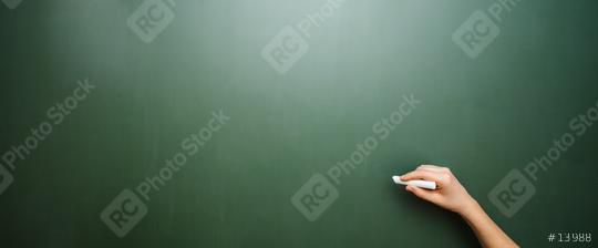 Hand of a teacher drawing white line with chalk on a green chalkboard, with copyspace for your individual text.   : Stock Photo or Stock Video Download rcfotostock photos, images and assets rcfotostock | RC Photo Stock.: