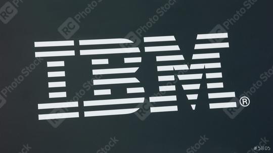 HANNOVER, GERMANY MARCH, 2017: IBM logo on black background. IBM is an American multinational technology and consulting corporation. IBM has 12 research laboratories worldwide.  : Stock Photo or Stock Video Download rcfotostock photos, images and assets rcfotostock | RC Photo Stock.: