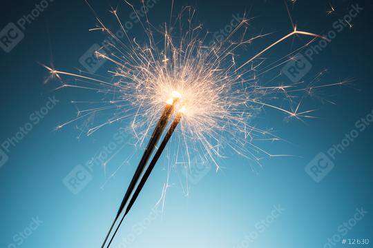 happy new year sparklers  : Stock Photo or Stock Video Download rcfotostock photos, images and assets rcfotostock | RC Photo Stock.:
