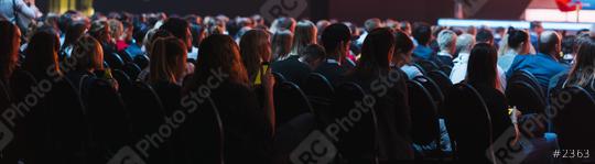header cover page of Rear view of Audience listening Speakers on the stage in the conference hall or seminar meeting, business and education about investment concept  : Stock Photo or Stock Video Download rcfotostock photos, images and assets rcfotostock | RC Photo Stock.: