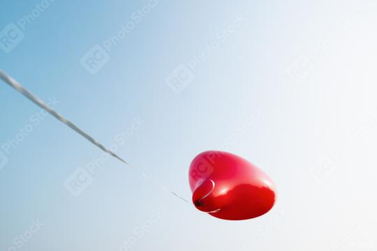 Heart shape balloon against blue sky. copyspace for your individual text.  : Stock Photo or Stock Video Download rcfotostock photos, images and assets rcfotostock | RC Photo Stock.: