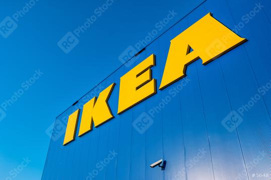 HEERLEN, NETHERLANDS FEBRUARY, 2017: IKEA Store with security Camera. IKEA is the world