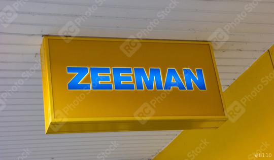 HEERLEN, NETHERLANDS OCTOBER, 2017: Zeeman Sign in front of a Zeeman store. Zeeman is a European store for clothes with about a thousand establishments in a few countries in west Europe.   : Stock Photo or Stock Video Download rcfotostock photos, images and assets rcfotostock | RC Photo Stock.:
