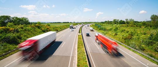 Highway transportation with cars and Truck  : Stock Photo or Stock Video Download rcfotostock photos, images and assets rcfotostock | RC Photo Stock.: