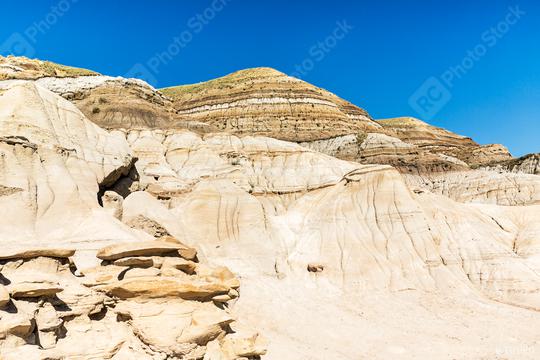 Hoodoo badlands in alberta canada at summer  : Stock Photo or Stock Video Download rcfotostock photos, images and assets rcfotostock | RC-Photo-Stock.: