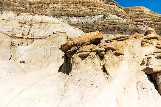 Hoodoos near Drumheller at alberta canada  : Stock Photo or Stock Video Download rcfotostock photos, images and assets rcfotostock | RC Photo Stock.: