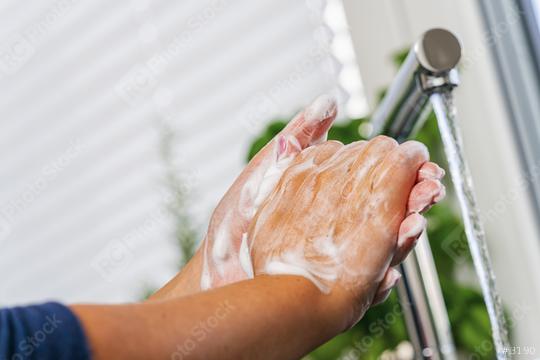 Hygiene. Cleaning Hands. Washing hands with soap  : Stock Photo or Stock Video Download rcfotostock photos, images and assets rcfotostock | RC Photo Stock.: