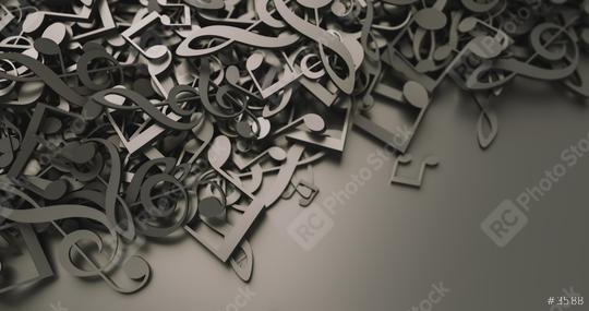 Infinite musical notes, art and music conceptual background image  : Stock Photo or Stock Video Download rcfotostock photos, images and assets rcfotostock | RC Photo Stock.: