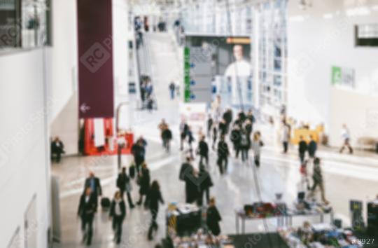 Intentionally blurred trade show visitors  : Stock Photo or Stock Video Download rcfotostock photos, images and assets rcfotostock | RC Photo Stock.:
