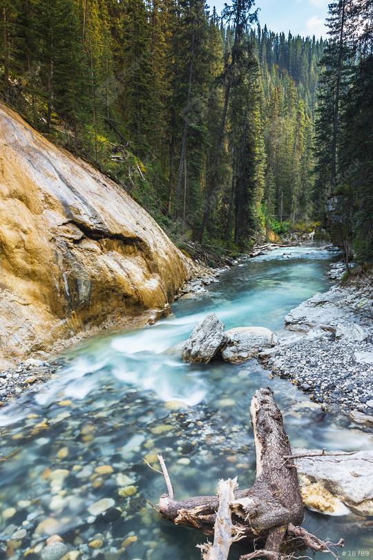 Johnston Canyon river at banff canada   : Stock Photo or Stock Video Download rcfotostock photos, images and assets rcfotostock | RC Photo Stock.: