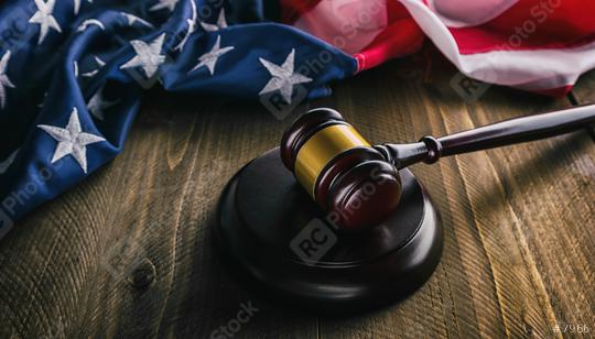 judge gavel and background with usa flag  : Stock Photo or Stock Video Download rcfotostock photos, images and assets rcfotostock | RC Photo Stock.: