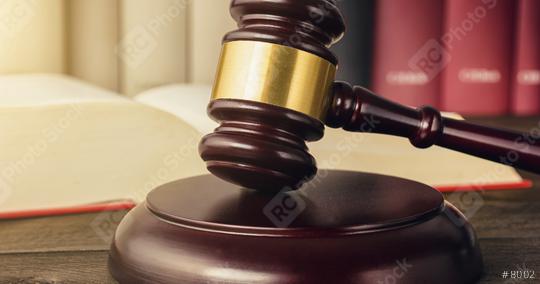 judge gavel on a open law book in a courtroom  : Stock Photo or Stock Video Download rcfotostock photos, images and assets rcfotostock | RC Photo Stock.: