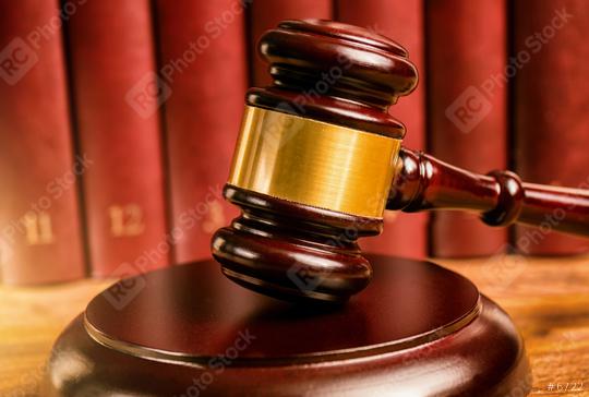 Judges gavel and law books behind  : Stock Photo or Stock Video Download rcfotostock photos, images and assets rcfotostock | RC Photo Stock.: