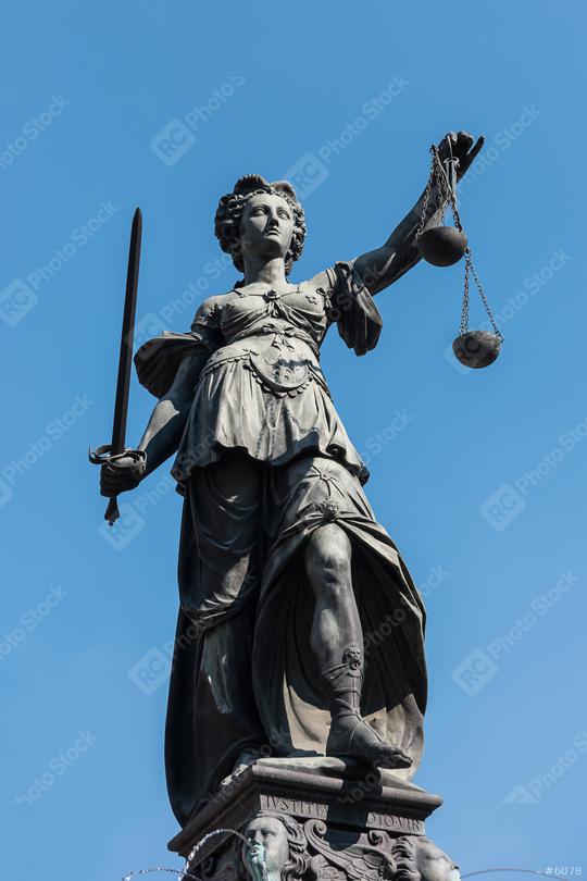 justitia on blue sky background  : Stock Photo or Stock Video Download rcfotostock photos, images and assets rcfotostock | RC Photo Stock.: