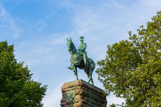 Kaiser Wilhelm II cologne equestrian statue  : Stock Photo or Stock Video Download rcfotostock photos, images and assets rcfotostock | RC Photo Stock.: