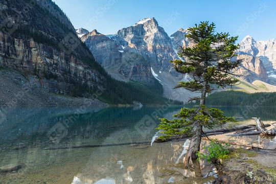 Lake Moraine at the morning banff canada  : Stock Photo or Stock Video Download rcfotostock photos, images and assets rcfotostock | RC Photo Stock.: