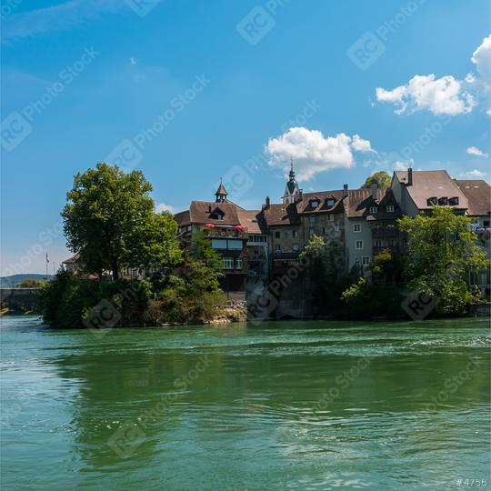 Laufenburg at the river rhine, germany  : Stock Photo or Stock Video Download rcfotostock photos, images and assets rcfotostock | RC Photo Stock.: