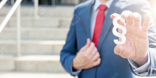 lawyer offers paragraph symbol - law concept image  : Stock Photo or Stock Video Download rcfotostock photos, images and assets rcfotostock | RC Photo Stock.: