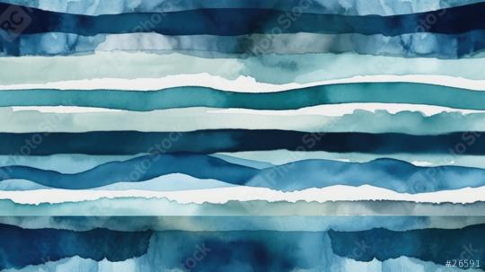 Layered watercolor waves in various shades of blue  : Stock Photo or Stock Video Download rcfotostock photos, images and assets rcfotostock | RC Photo Stock.: