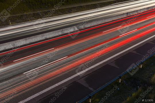 light trails on a freeway at night  : Stock Photo or Stock Video Download rcfotostock photos, images and assets rcfotostock | RC Photo Stock.: