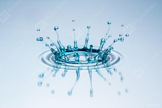 Liquid Sculpture water drop crown  : Stock Photo or Stock Video Download rcfotostock photos, images and assets rcfotostock | RC Photo Stock.: