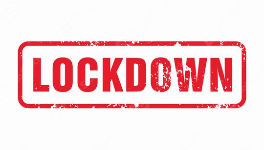 Lockdown Rubber Stamp. Red Lockdown Rubber Grunge Stamp Seal on   : Stock Photo or Stock Video Download rcfotostock photos, images and assets rcfotostock | RC Photo Stock.: