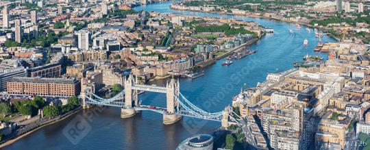 London aerial view with Tower Bridge  : Stock Photo or Stock Video Download rcfotostock photos, images and assets rcfotostock | RC Photo Stock.: