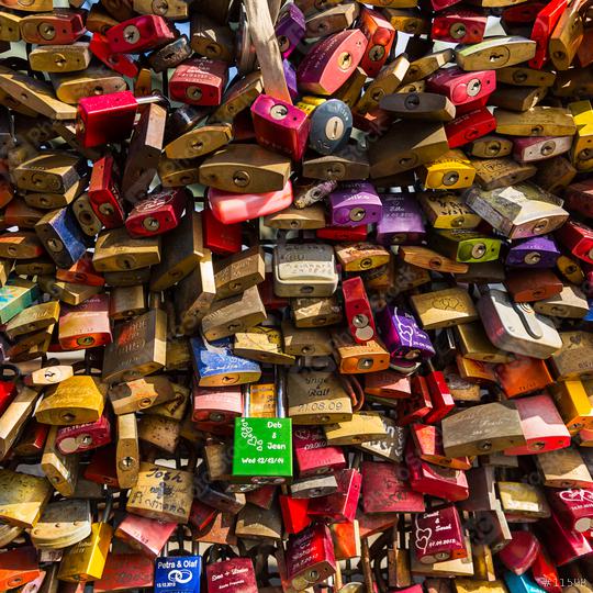 Love Locks closeup  : Stock Photo or Stock Video Download rcfotostock photos, images and assets rcfotostock | RC Photo Stock.: