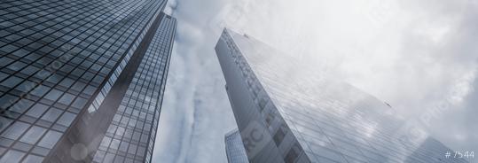 low angle view of modern business skyscrapers, including copy space  : Stock Photo or Stock Video Download rcfotostock photos, images and assets rcfotostock | RC Photo Stock.:
