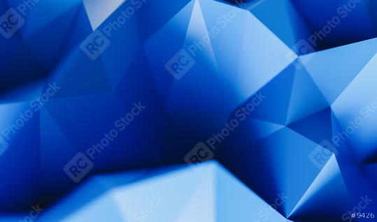 luxury blue Low-poly Background - 3D rendering - Illustration  : Stock Photo or Stock Video Download rcfotostock photos, images and assets rcfotostock | RC Photo Stock.: