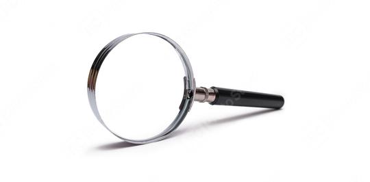 Magnifying glass isolated on white  : Stock Photo or Stock Video Download rcfotostock photos, images and assets rcfotostock | RC Photo Stock.: