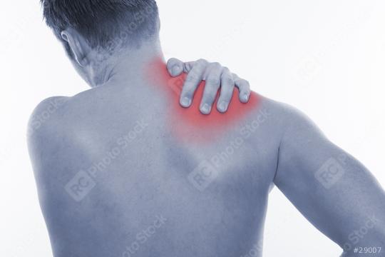 Man holding his shoulder in pain, red highlight indicating muscle discomfort on a white background
  : Stock Photo or Stock Video Download rcfotostock photos, images and assets rcfotostock | RC Photo Stock.: