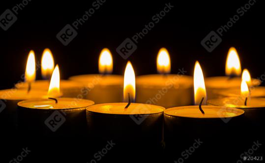 Many burning candles with shallow depth of field  : Stock Photo or Stock Video Download rcfotostock photos, images and assets rcfotostock | RC Photo Stock.: