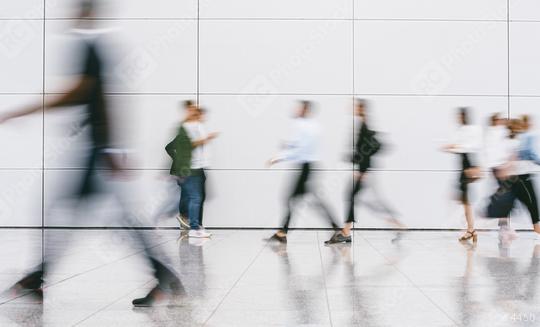 Many people in the airport or at the trade fair   : Stock Photo or Stock Video Download rcfotostock photos, images and assets rcfotostock | RC Photo Stock.: