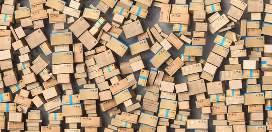 Many stacked boxes and boxes bevore moving to delivery. logistics and delivery concept image  : Stock Photo or Stock Video Download rcfotostock photos, images and assets rcfotostock | RC Photo Stock.: