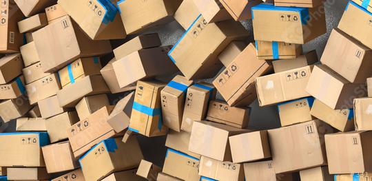 Many stacked boxes and boxes when moving, delivery concept image  : Stock Photo or Stock Video Download rcfotostock photos, images and assets rcfotostock | RC Photo Stock.: