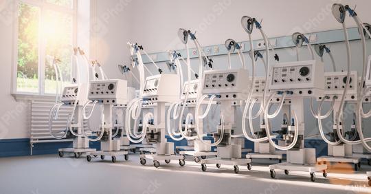 Many ventilators and respirators in stock in a clinic warehouse during coronavirus epidemic - medical concept image  : Stock Photo or Stock Video Download rcfotostock photos, images and assets rcfotostock | RC-Photo-Stock.:
