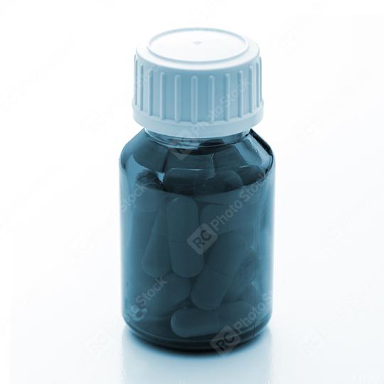 Medicine bottle with pills  : Stock Photo or Stock Video Download rcfotostock photos, images and assets rcfotostock | RC Photo Stock.: