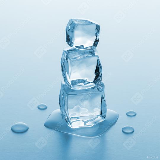 melting ice cube tower  : Stock Photo or Stock Video Download rcfotostock photos, images and assets rcfotostock | RC Photo Stock.: