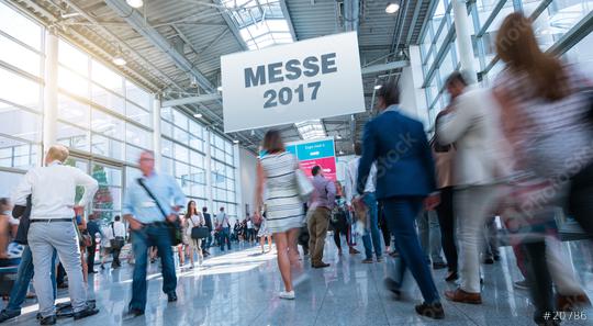 Messe 2017 - Anonyme Masse Menschen in Messe Halle  : Stock Photo or Stock Video Download rcfotostock photos, images and assets rcfotostock | RC Photo Stock.: