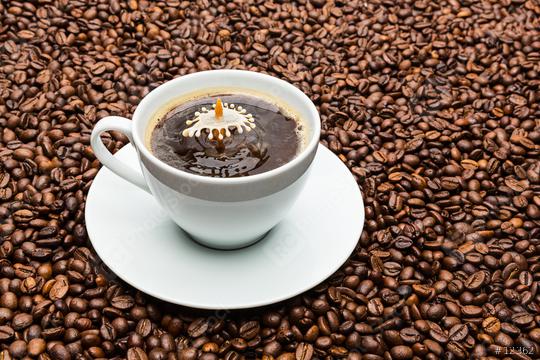 milk drop of coffee impact  : Stock Photo or Stock Video Download rcfotostock photos, images and assets rcfotostock | RC Photo Stock.: