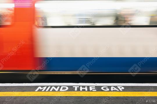 Mind the Gap, London underground. copy space for individual text  : Stock Photo or Stock Video Download rcfotostock photos, images and assets rcfotostock | RC Photo Stock.: